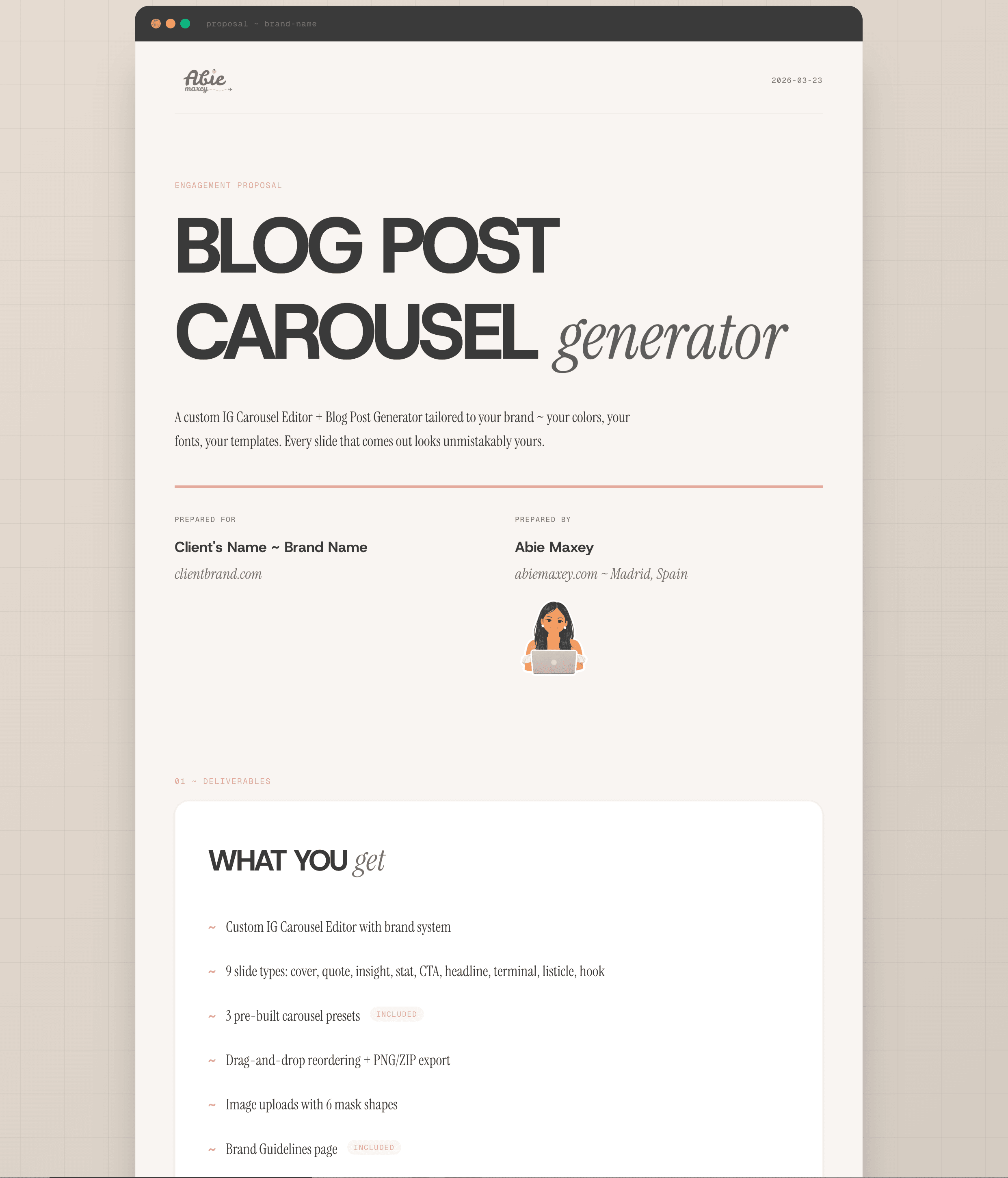 How I Replaced Qwilr with My Own Proposal System