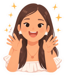 Abie waving hello