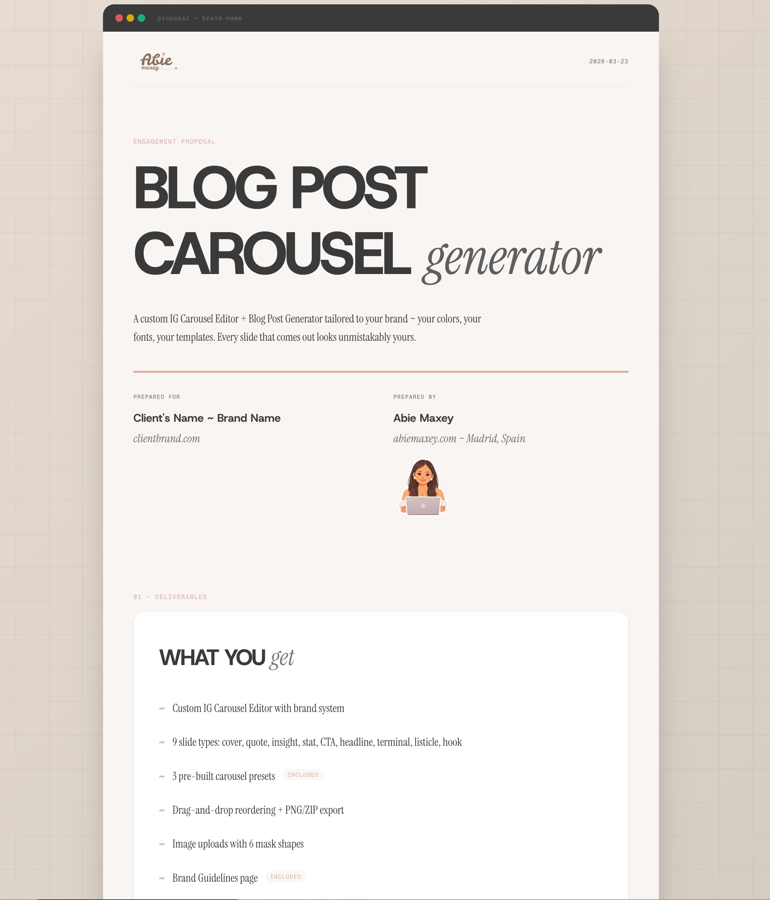 How I Replaced Qwilr with My Own Proposal System